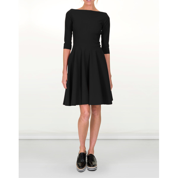 SDress Danielle Comfortable Flared Dress black