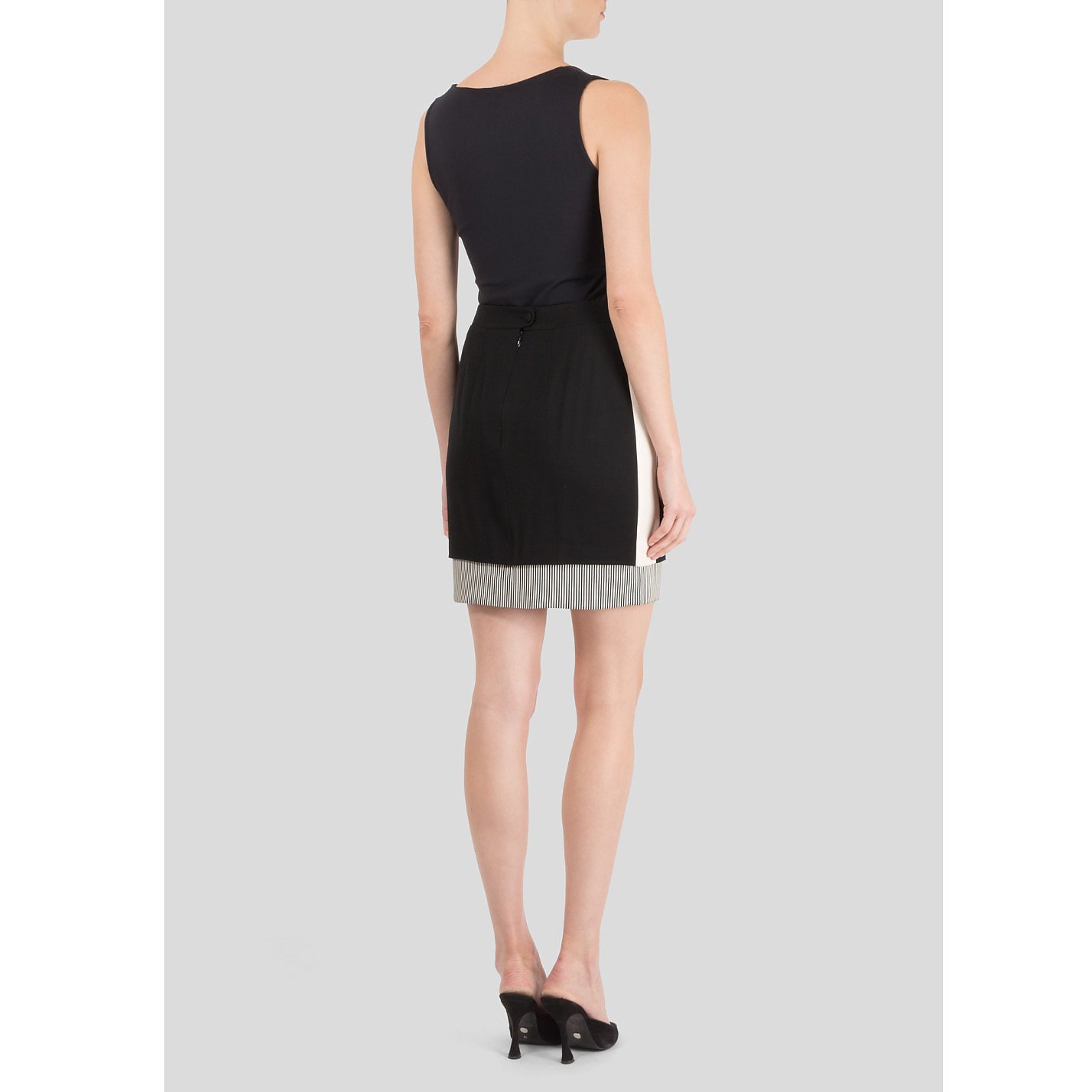 Jonathan Saunders Mini Skirt With Stripe Details