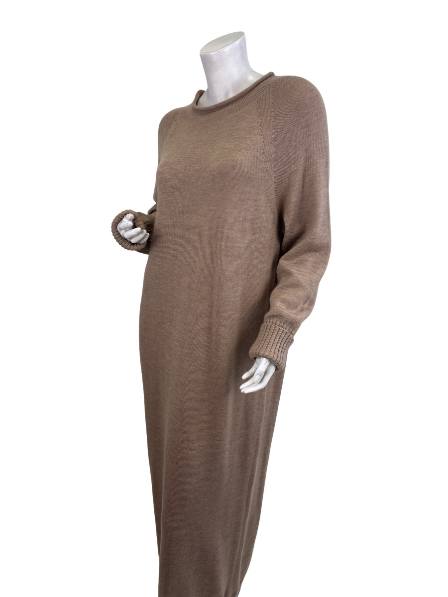 Max Mara Camel Knit Dress