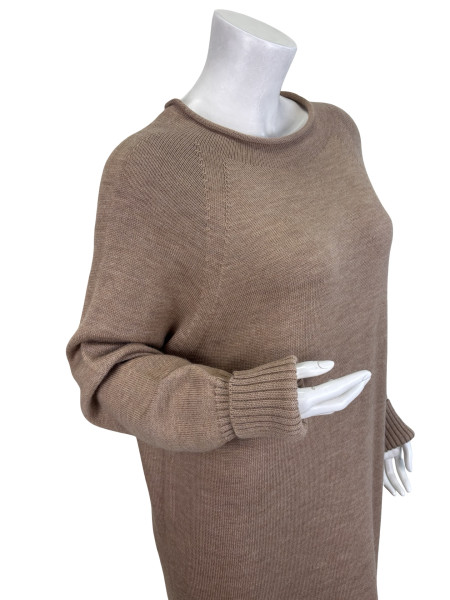 Max Mara Camel Knit Dress