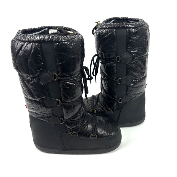 Moncler Quilted Platform Snow Boots