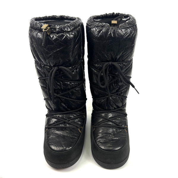 Moncler Quilted Platform Snow Boots