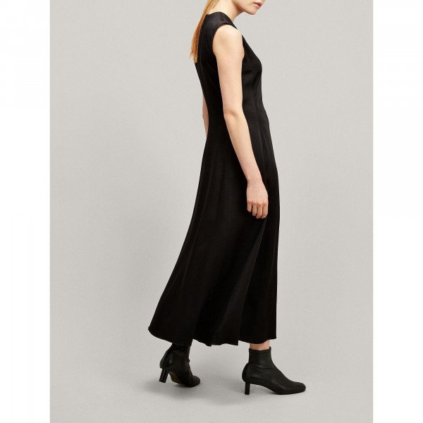 Joseph Fulton Long Crepe Dress