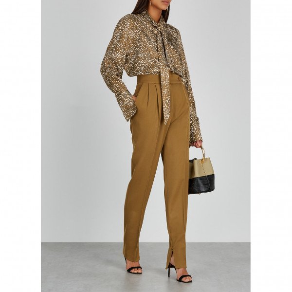Petar Petrov Dot-Print Blouse