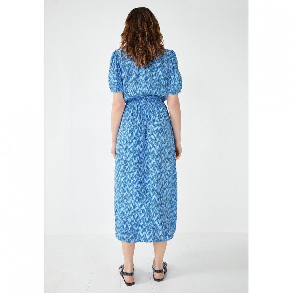 Hush Pip Midi Dress In Zig Zag