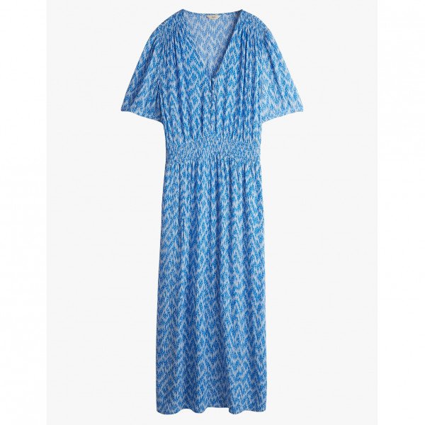 Hush Pip Midi Dress In Zig Zag