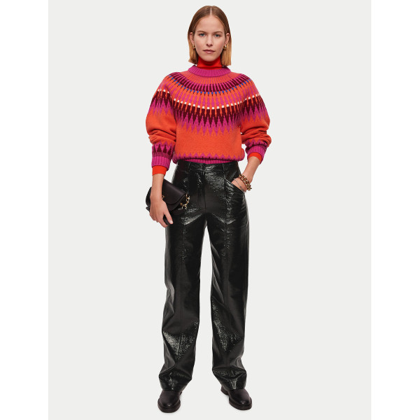 Jigsaw Patent Hatton Trouser