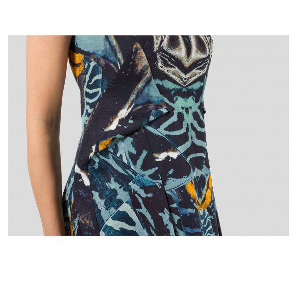 Alexander McQueen Printed Mini Dress