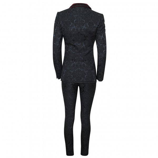 DOLCE & GABBANA Brocade & Velvet Three Piece Suit