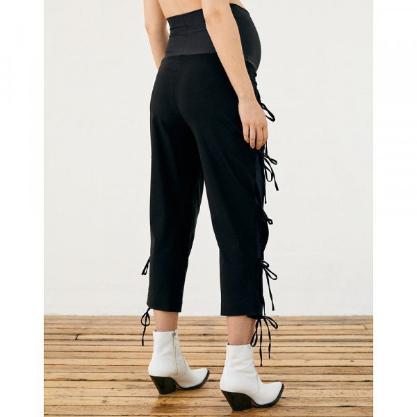 Mother Rose Tuxedo Cigarette Pants