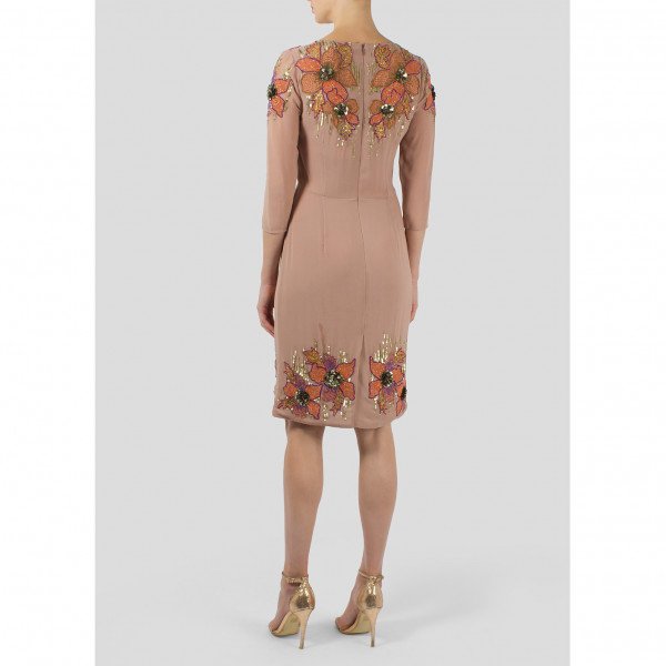 Matthew Williamson Floral Embellishment Dress