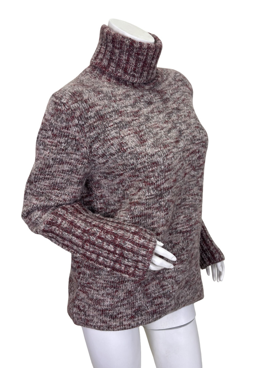 CHANEL Knitted Turtleneck Sweater