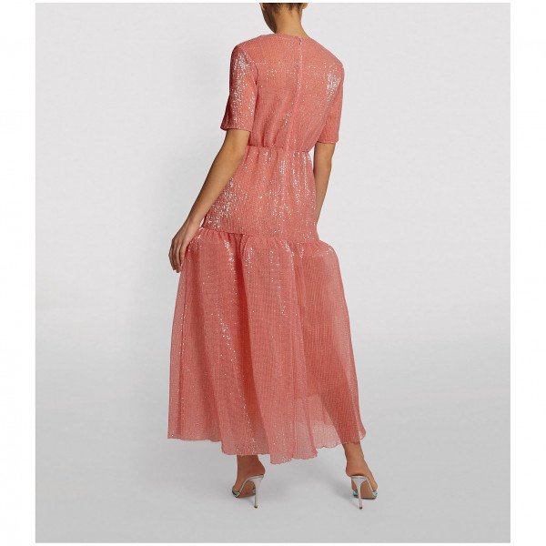 Huishan Zhang Peggy Sequin-Embellished Dress