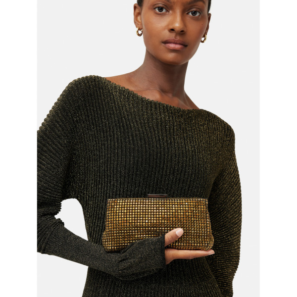 Jigsaw Crystal Frame Evening Bag