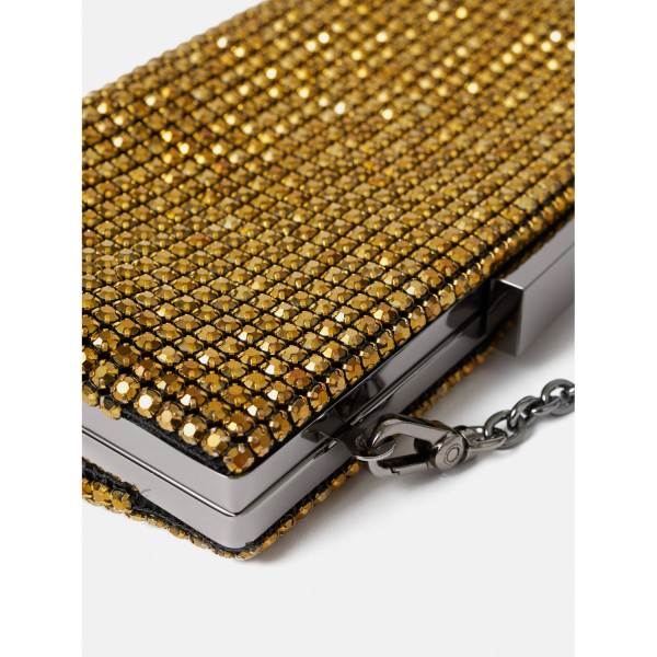 Jigsaw Crystal Frame Evening Bag