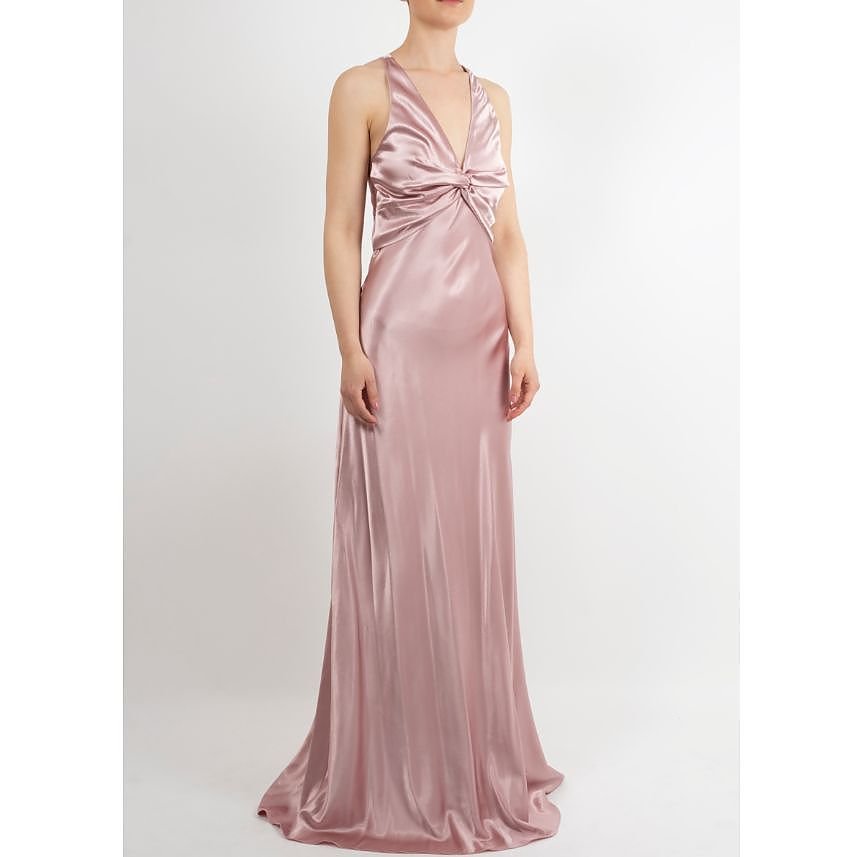Satin Fever Corsetted Gown