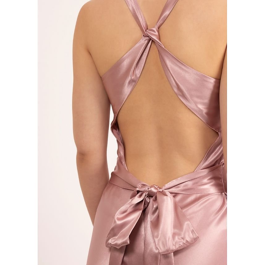 Satin Fever Corsetted Gown