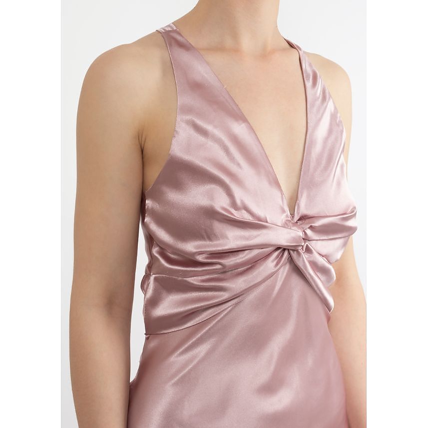Satin Fever Corsetted Gown