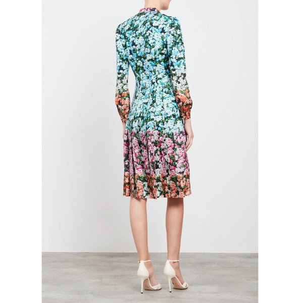 Mary Katrantzou Airmail Strip Valley Dress