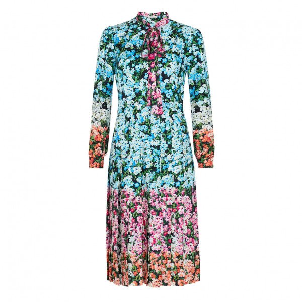 Mary Katrantzou Airmail Strip Valley Dress