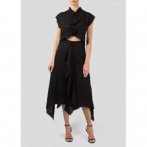 Rent Buy Proenza Schouler Tweed Layered Skirt MY WARDROBE HQ