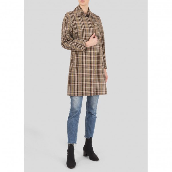 Victoria Beckham Check Coat