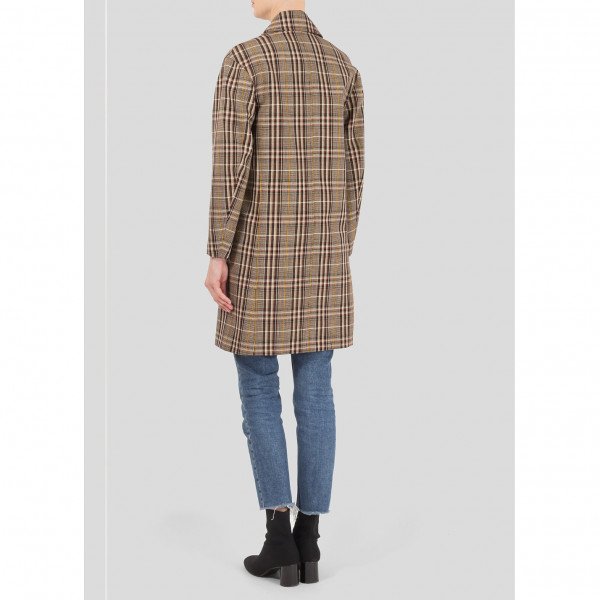 Victoria Beckham Check Coat