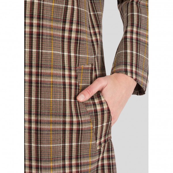 Victoria Beckham Check Coat