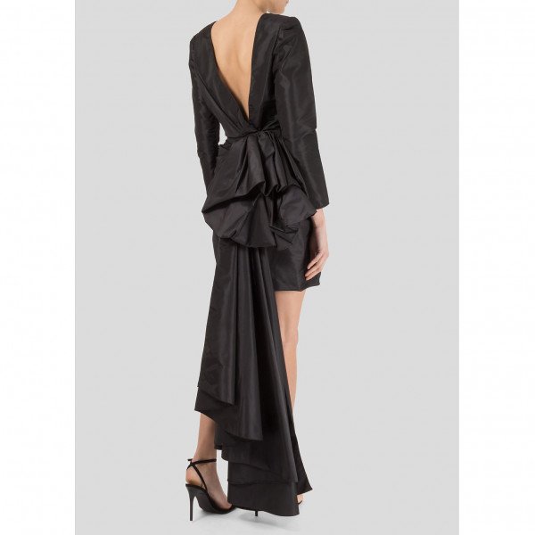 Vintage Vintage Victor Costa Ruched Draped Dress