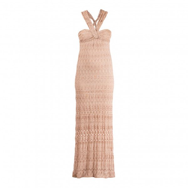 Missoni Knit Zig Zag Casual Maxi Dress