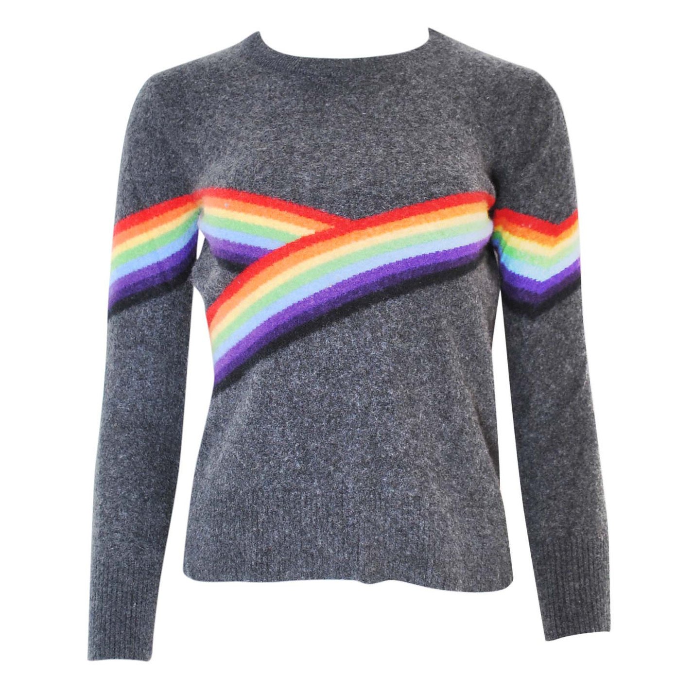 Madeleine Thompson Rainbow Cashmere Sweater