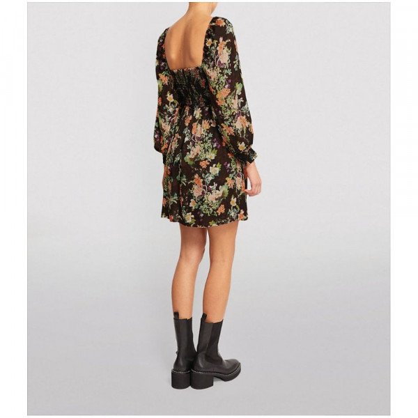Alice + Olivia Cooper Floral Mini Dress