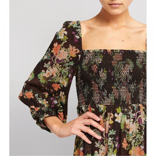 Alice + Olivia Cooper Floral Mini Dress