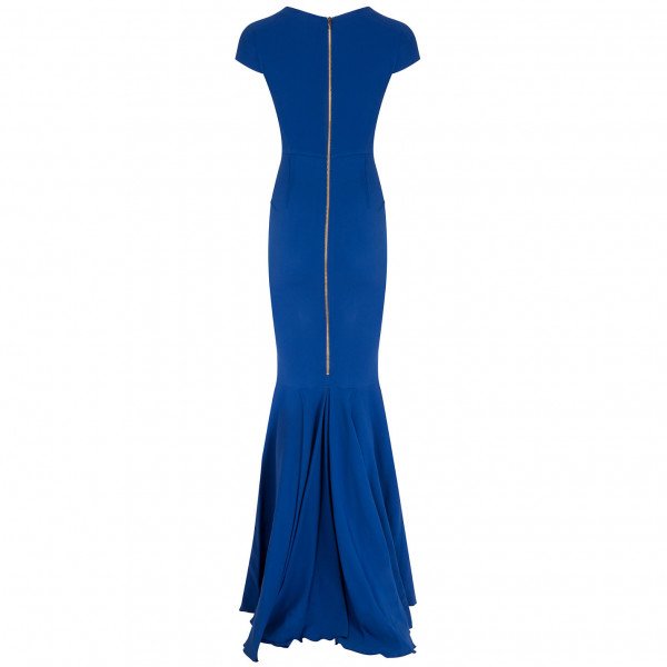 Roland Mouret Stretch-Crepe Gown