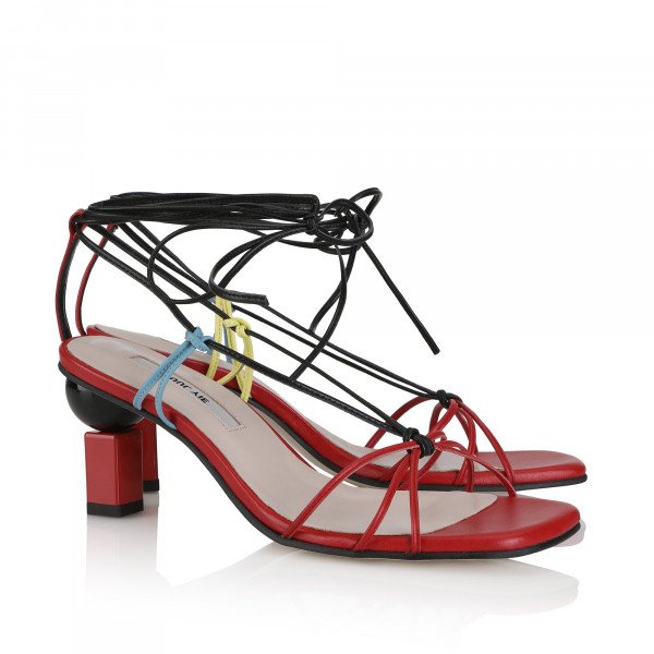 Yuul Yie Trophy Lace-Up Sandals