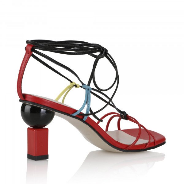 Yuul Yie Trophy Lace-Up Sandals