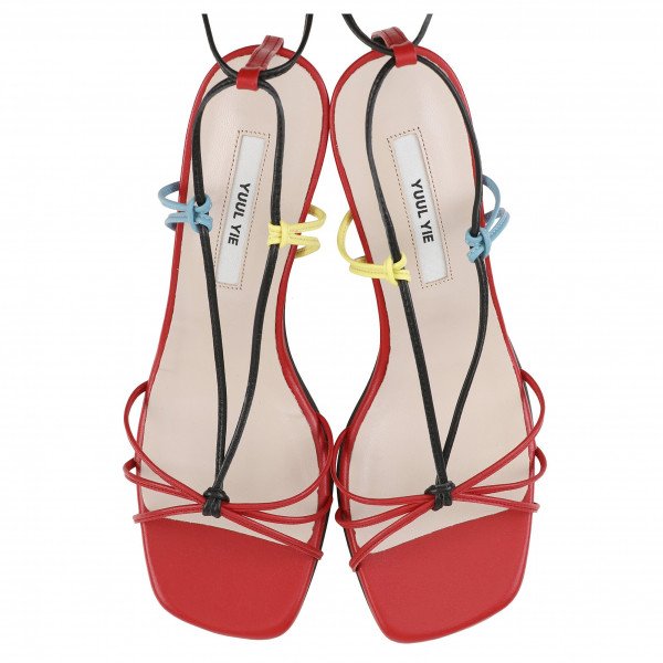 Yuul Yie Trophy Lace-Up Sandals