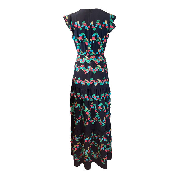 Peter Pilotto Appliqué Maxi Dress