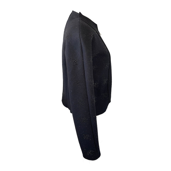 Sharon Wauchob Crystal-Embellished Cropped Jacket