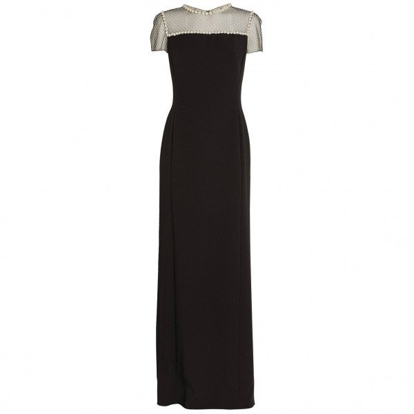 Jenny packham embellished outlet lace gown