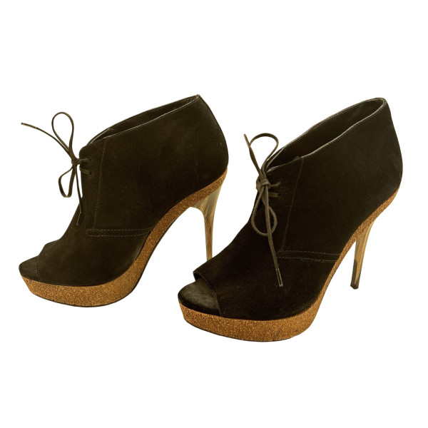 Burberry Darfield 100 Peep Toe Boot