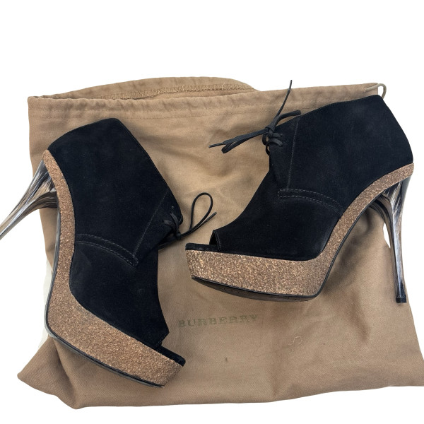 Burberry Darfield 100 Peep Toe Boot