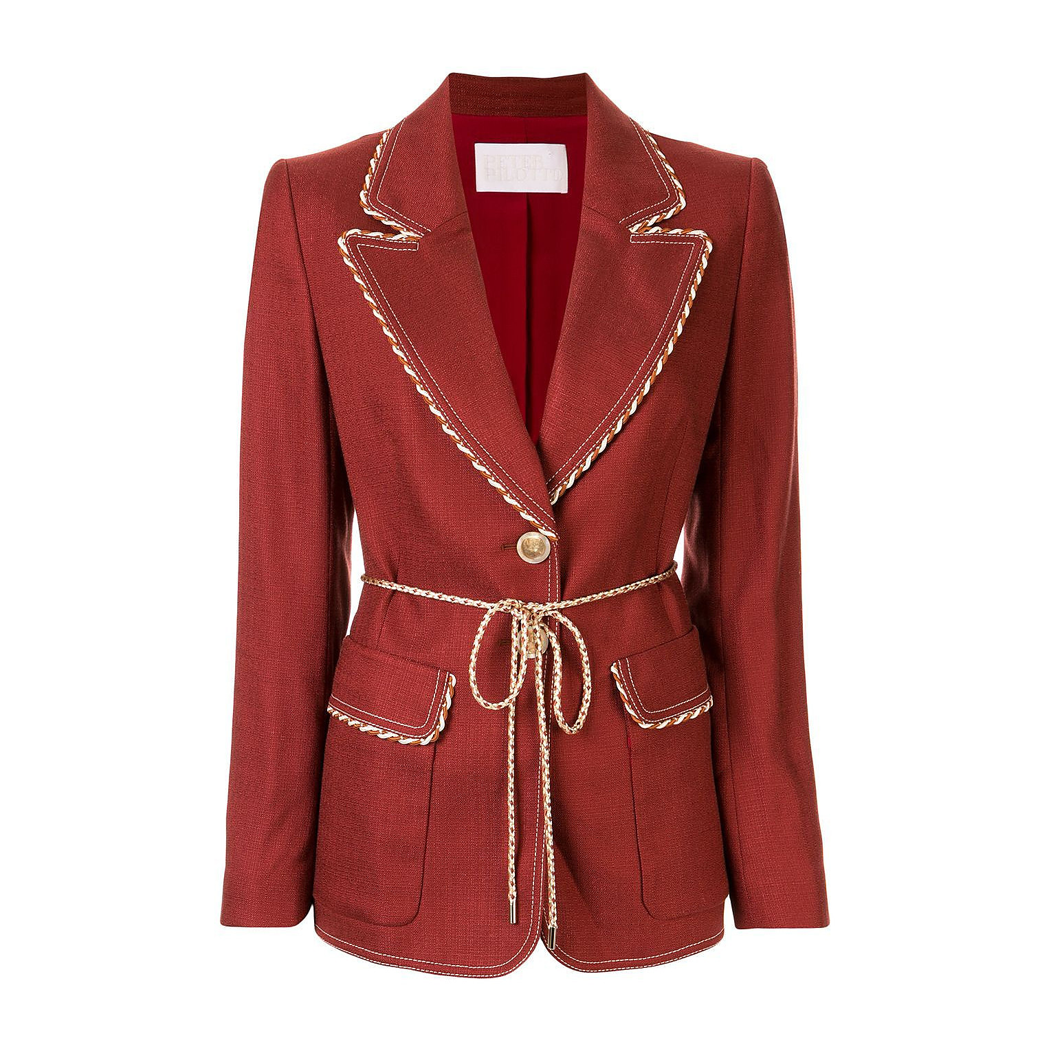 Peter Pilotto Rope Tie Blazer