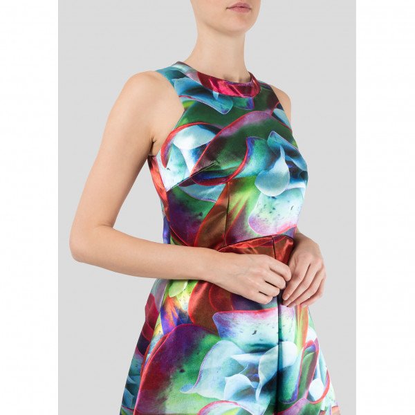 Ivanka Hristova Floral Echreveria Dress