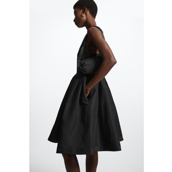 COS Deep V-Kneck Dress