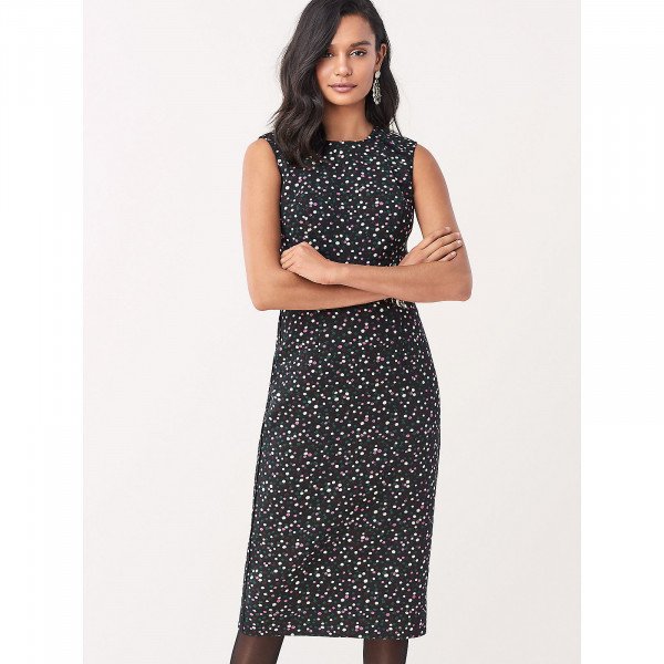 Diane von Furstenberg Pace Stretch Jacquard Dress