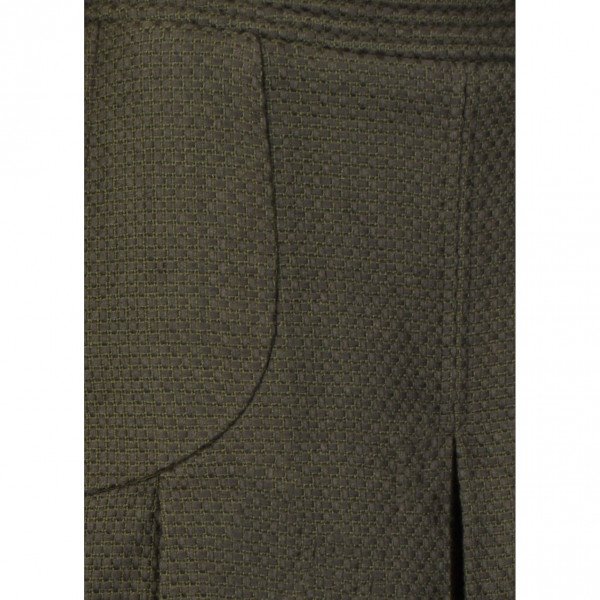 CHANEL Textured Cotton Skirt