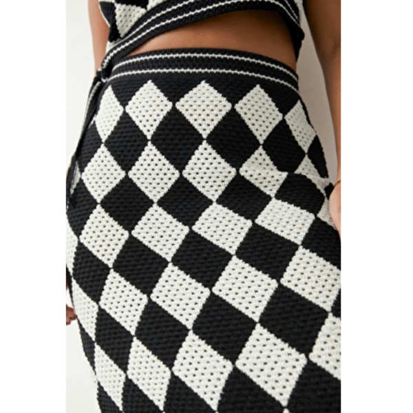 & Other Stories Harlequin Knitted Co-Ord