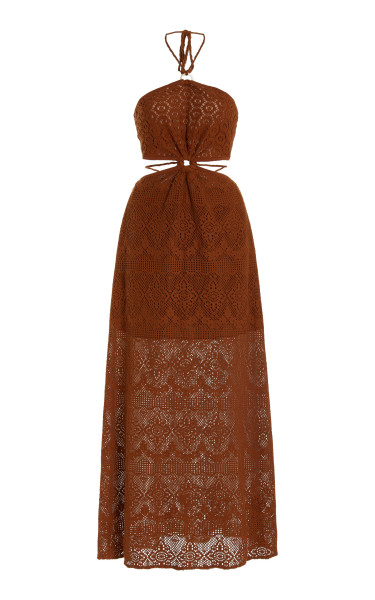 Jonathan simkhai crochet dress hotsell