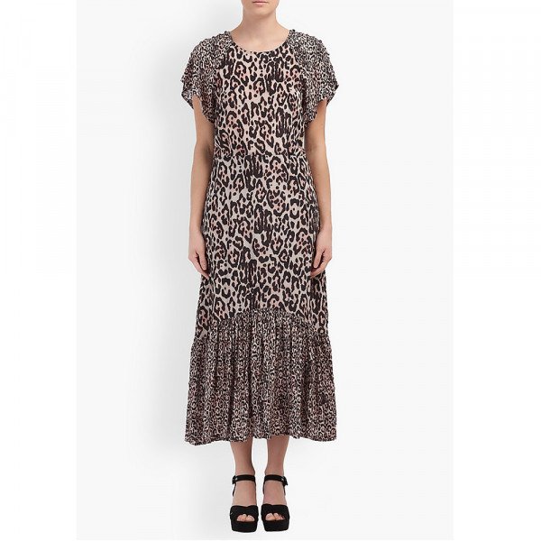 Lily and Lionel Leopard Print Cougar Rae Dress